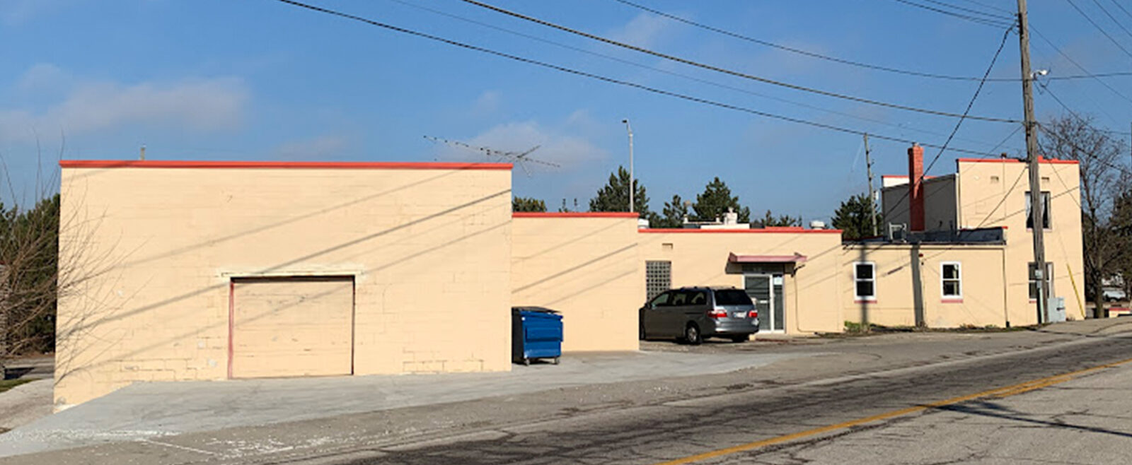 The same building before restoration