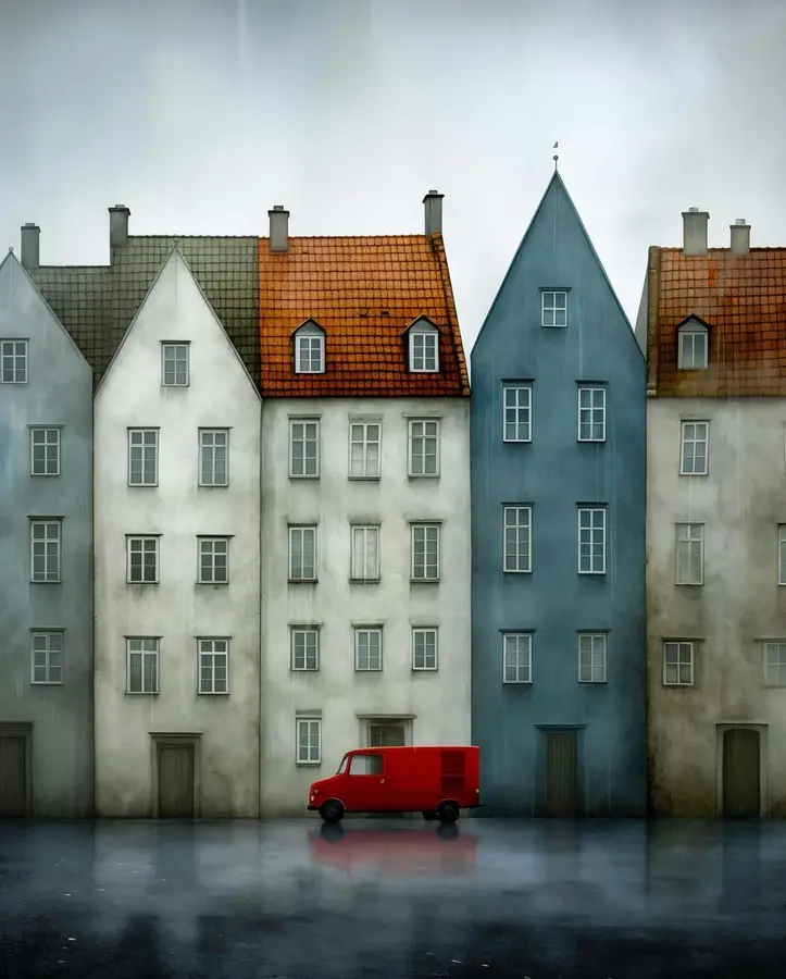 Empty Streets by Inge Schuster